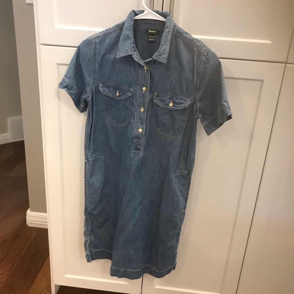 Roots Blue Denim Dress